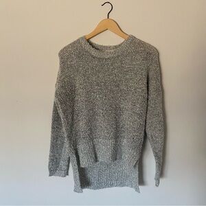 Cozy Gray Knit Sweater
